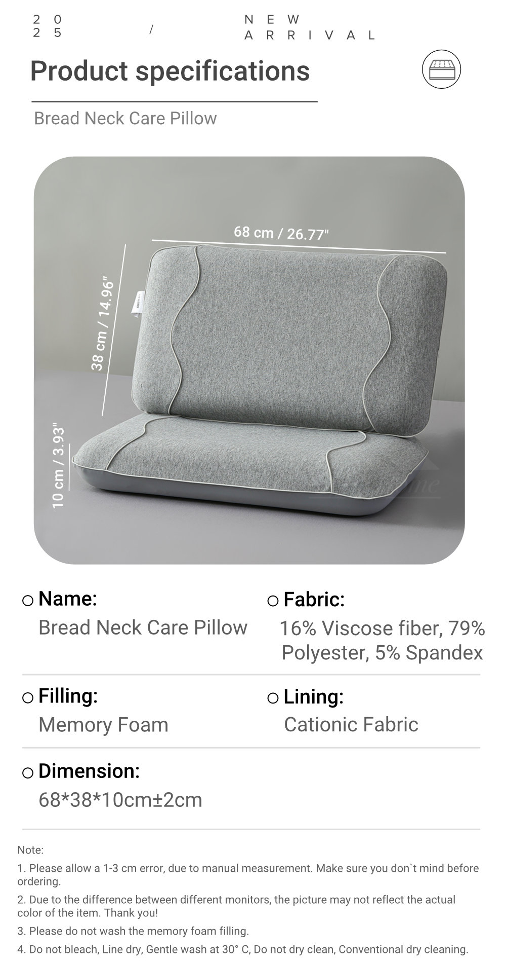 Bread Neck Care Pillow-8
